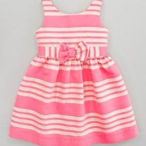 Lilly Pulitzer True Glam Metallic-Striped Dress
